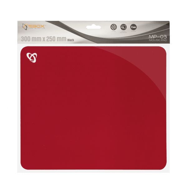 SBOX MP-03R Egérpad Red