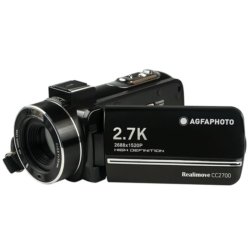 Agfaphoto Realimove CC2700 Video 2.7K Camcorder Black Agfaphoto Realimove CC2700 Video 2.7K Camcorder Black