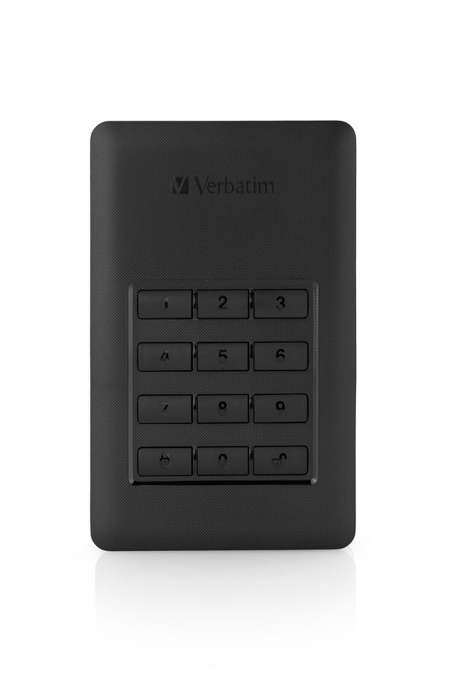 Verbatim 1TB 2,5" USB3.1 Store "n" Go Secure Portable HDD Black Verbatim 1TB 2,5" USB3.1 Store "n" Go Secure Portable HDD Black