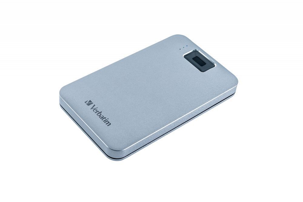 Verbatim 1TB 2,5" Executive Fingerprint Secure USB3.2 Grey Verbatim 1TB 2,5" Executive Fingerprint Secure USB3.2 Grey