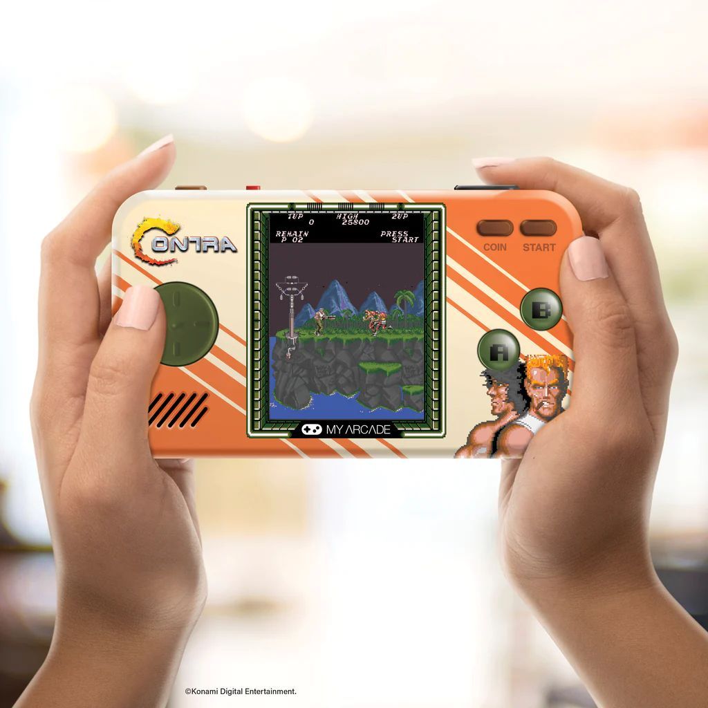 MY ARCADE Contra Pocket Player Hordozható MY ARCADE Contra Pocket Player Hordozható