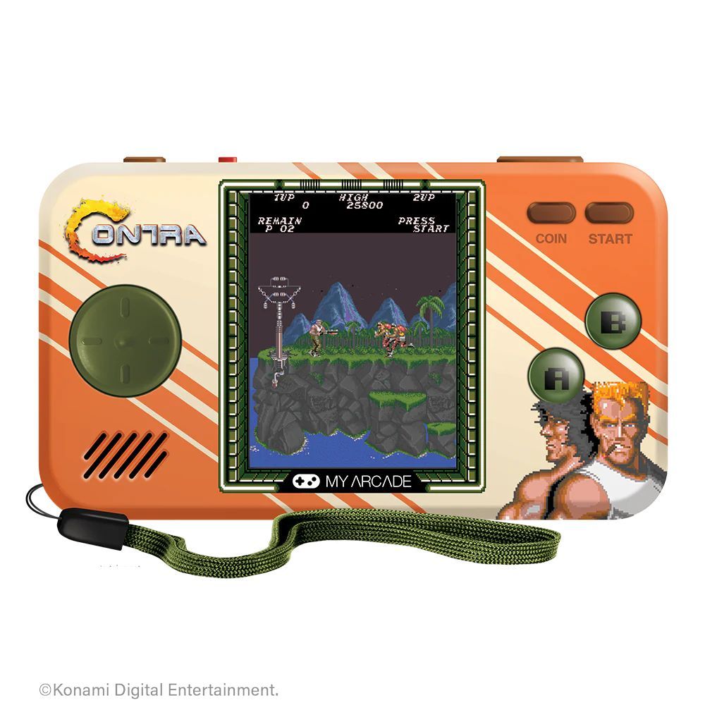 MY ARCADE Contra Pocket Player Hordozható MY ARCADE Contra Pocket Player Hordozható