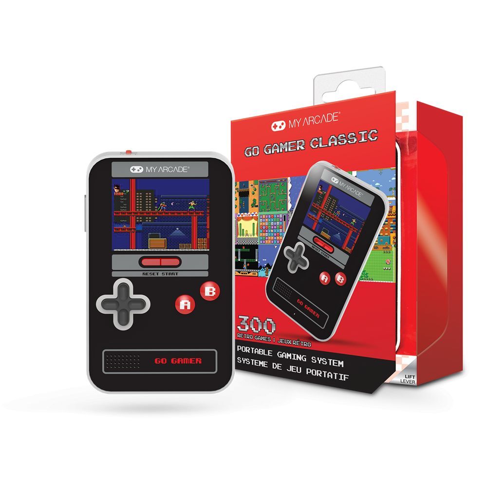 MY ARCADE Go Gamer Classic Hordozható Black/Red MY ARCADE Go Gamer Classic Hordozható Black/Red
