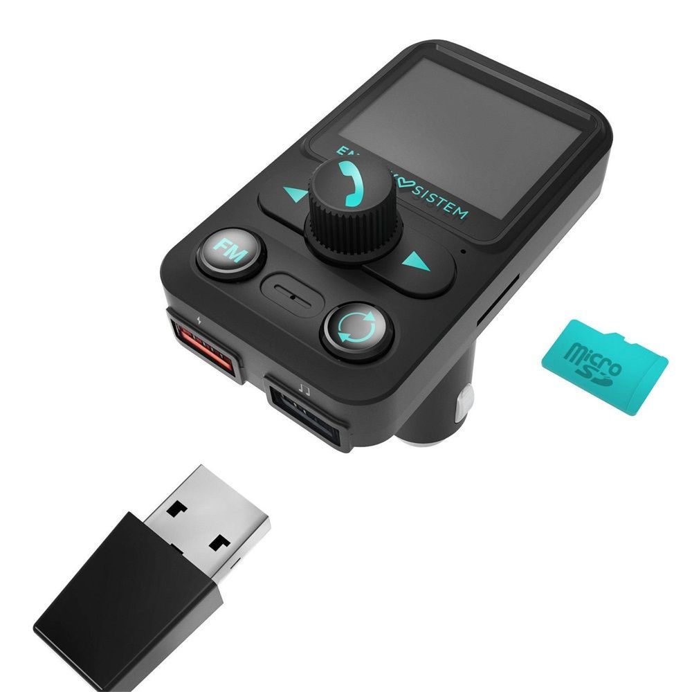 Energy Sistem Car Transmitter Fm Xtra Kihangosító és Transzmitter Black Energy Sistem Car Transmitter Fm Xtra Kihangosító és Transzmitter Black