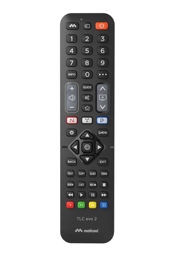 Meliconi TLC Evo 2 for LG TV Távirányító Black Meliconi TLC Evo 2 for LG TV Távirányító Black