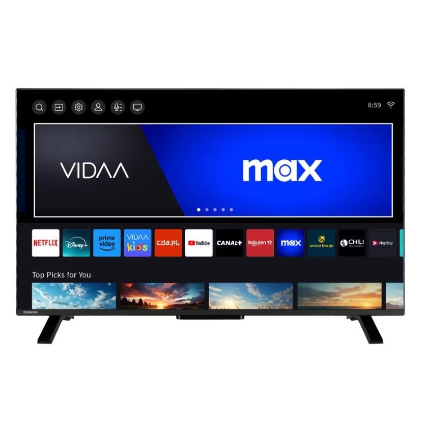 Toshiba 40" 40QV2F63DG QLED Smart Toshiba 40" 40QV2F63DG QLED Smart