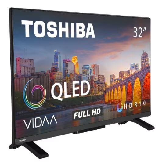 Toshiba 32" 32QV2F63DG QLED Smart Toshiba 32" 32QV2F63DG QLED Smart