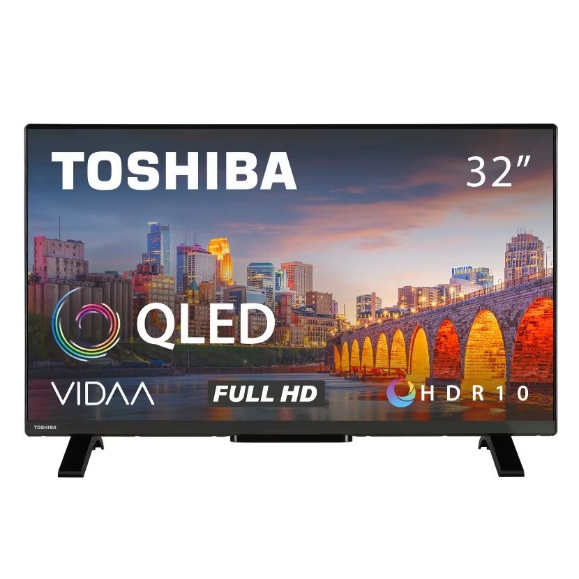 Toshiba 32" 32QV2F63DG QLED Smart Toshiba 32" 32QV2F63DG QLED Smart