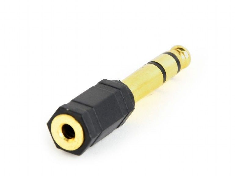 Gembird 6.35 mm to 3.5 mm audio adapter plug Gembird 6.35 mm to 3.5 mm audio adapter plug
