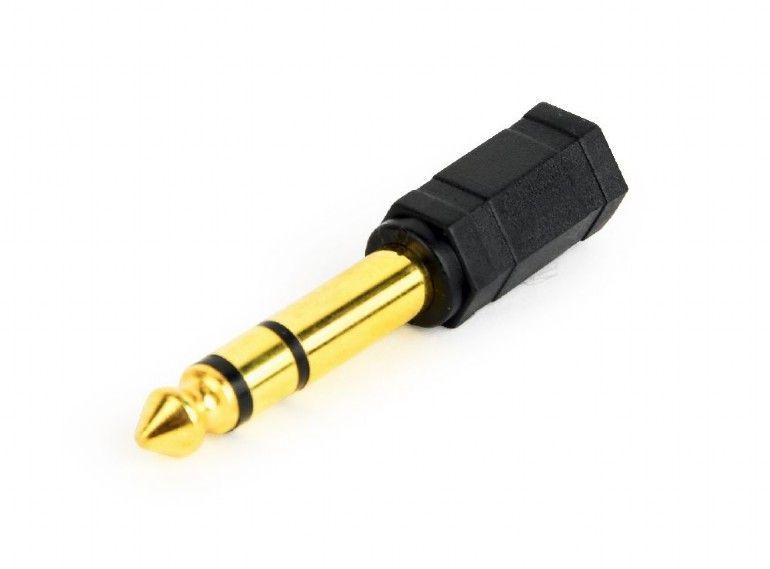 Gembird 6.35 mm to 3.5 mm audio adapter plug Gembird 6.35 mm to 3.5 mm audio adapter plug
