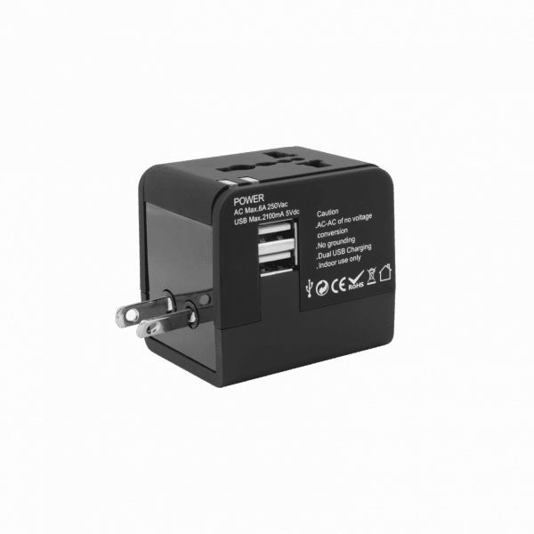 SBOX TA-23 Universal Travel Adapter Black SBOX TA-23 Universal Travel Adapter Black