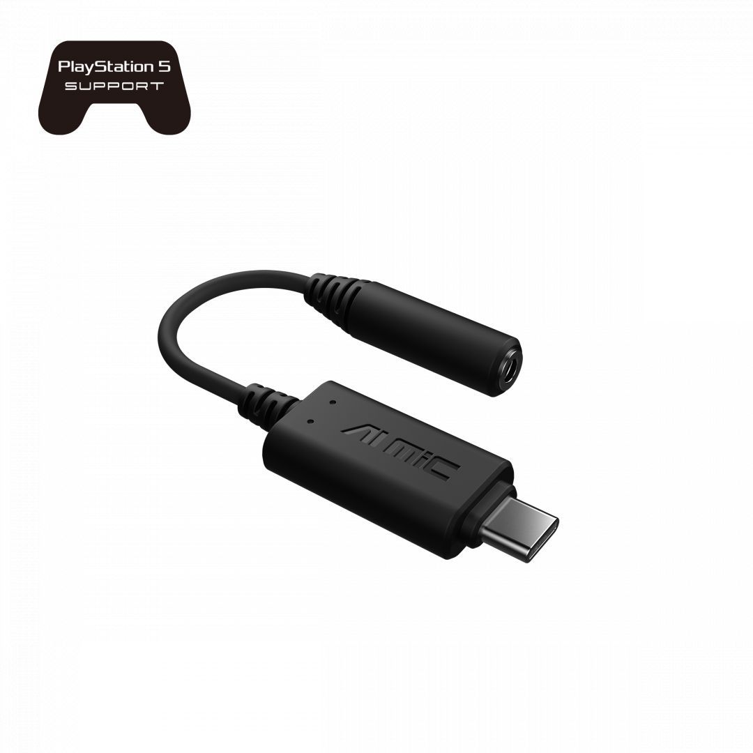 Asus AI Noise-Canceling Mic Adapter Black Asus AI Noise-Canceling Mic Adapter Black