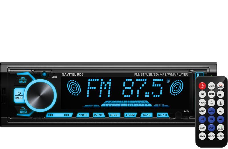 Navitel RD5 AutóHiFi fejegység Navitel RD5 AutóHiFi fejegység