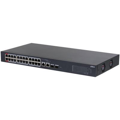 Dahua CS4226-24ET-240 26-Port Cloud Managed Desktop Switch with 24-Port PoE Dahua CS4226-24ET-240 26-Port Cloud Managed Desktop Switch with 24-Port PoE