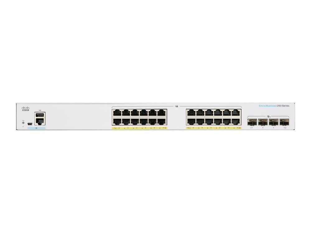Cisco CBS250-24T-4X-EU 24 Port Switch Cisco CBS250-24T-4X-EU 24 Port Switch