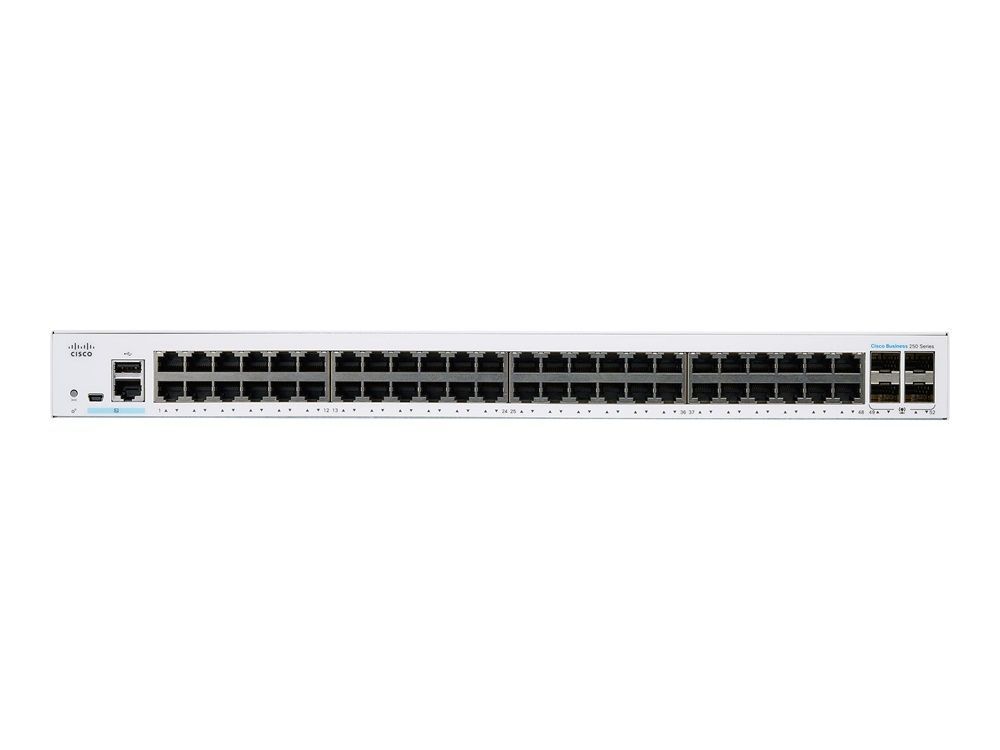 Cisco CBS250-48T-4G Business 250 Series Smart Switch Cisco CBS250-48T-4G Business 250 Series Smart Switch