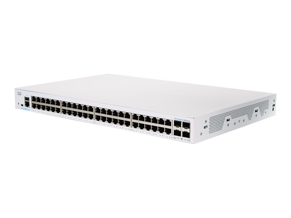 Cisco CBS250-48T-4G Business 250 Series Smart Switch Cisco CBS250-48T-4G Business 250 Series Smart Switch