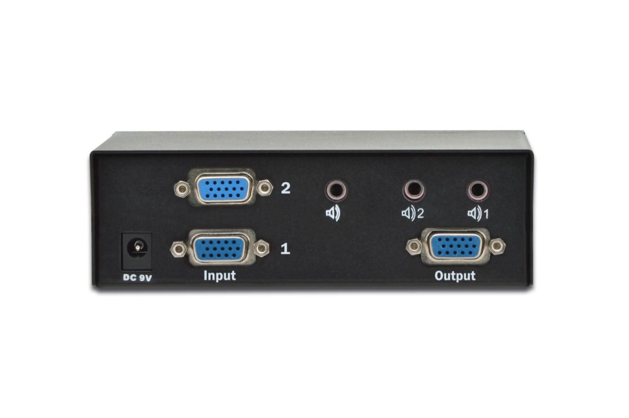 Digitus VGA Switch, 2 inputs, 1 output Digitus VGA Switch, 2 inputs, 1 output