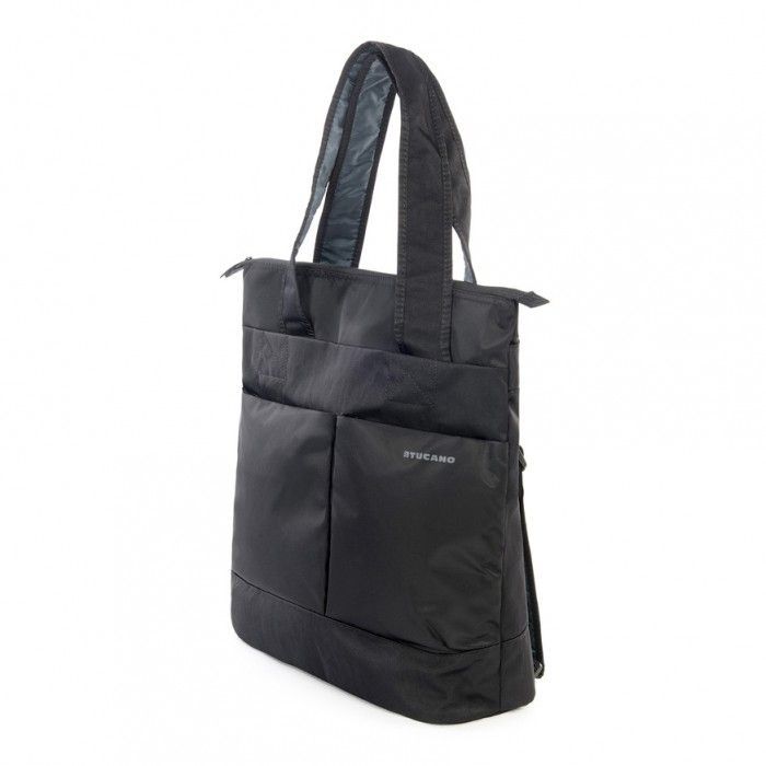 Tucano Piú 15" bag backpack combo for laptop Black Tucano Piú 15" bag backpack combo for laptop Black