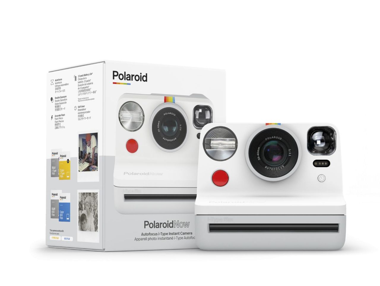Polaroid Now White Polaroid Now White
