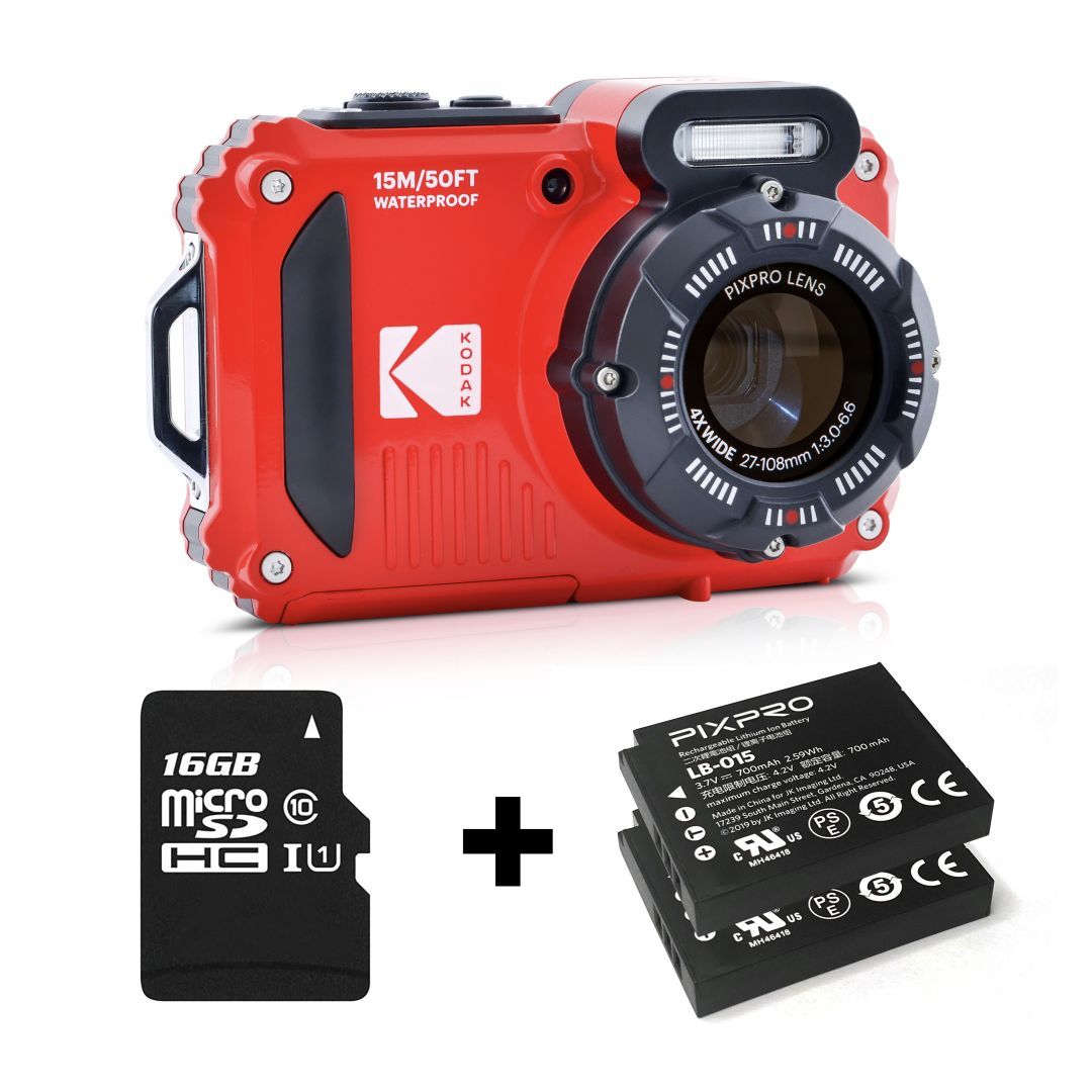 Kodak Pixpro WPZ2 Red Kodak Pixpro WPZ2 Red