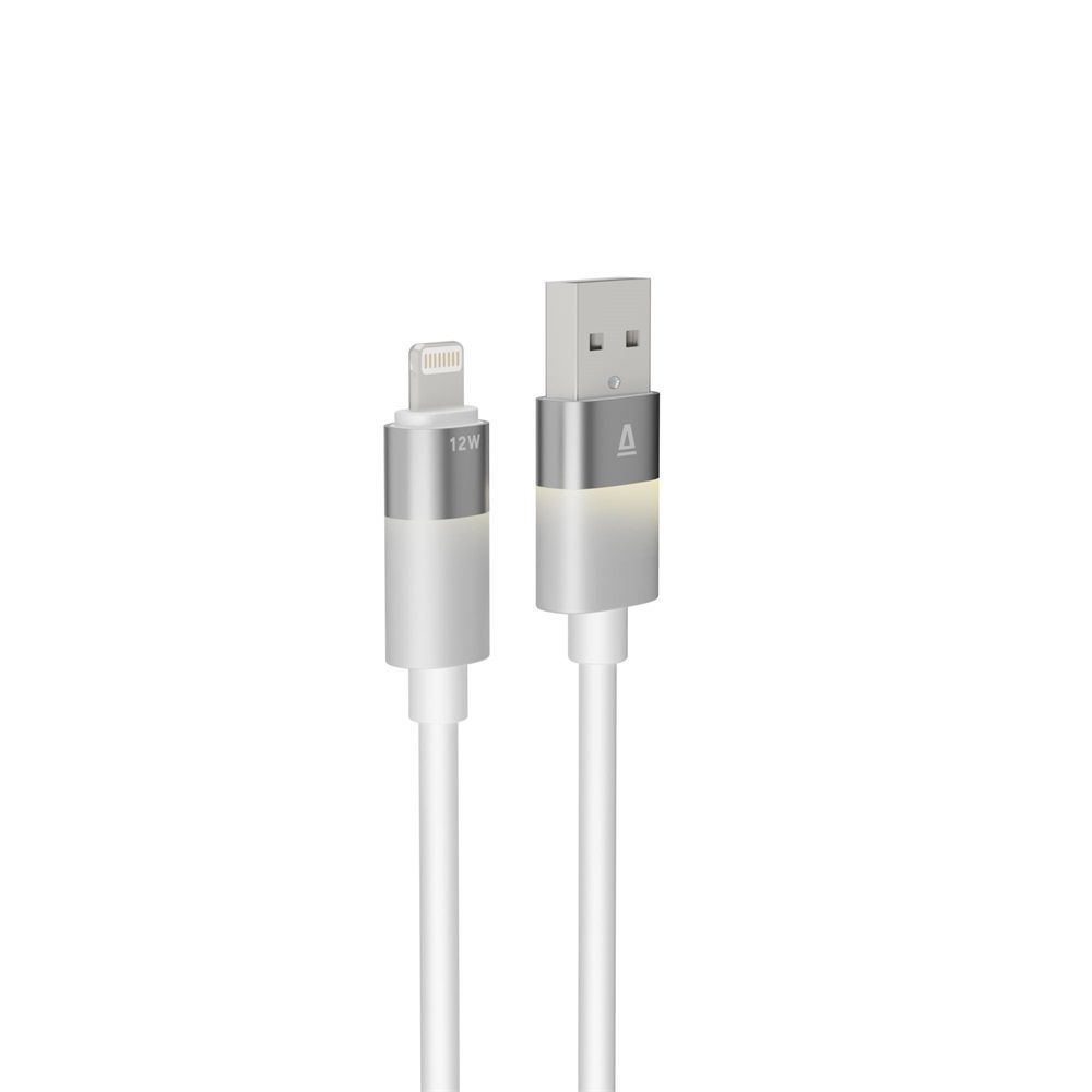 Avax CB310 GLOWY USB-A - Lightning cable 1m White Avax CB310 GLOWY USB-A - Lightning cable 1m White