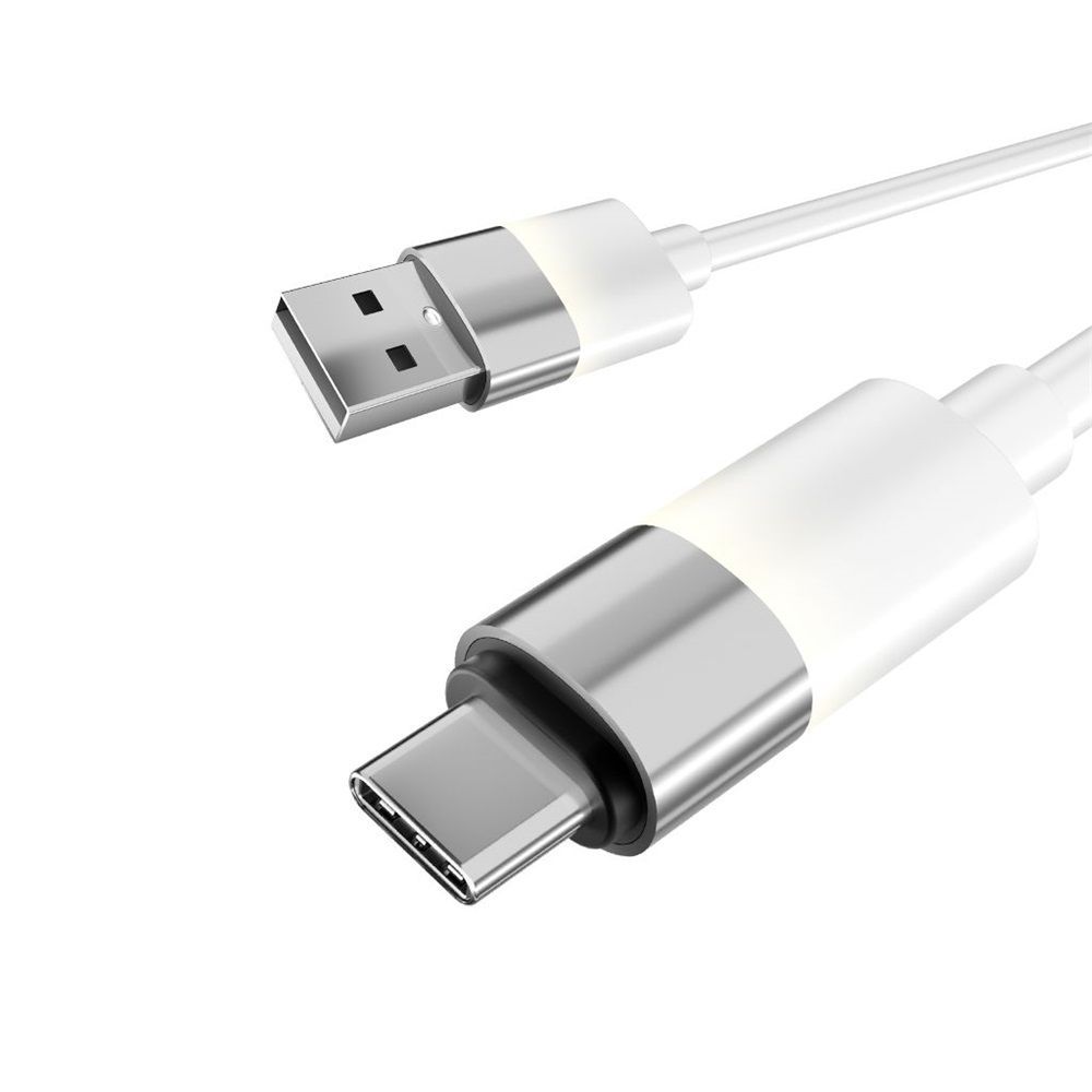Avax CB312 GLOWY USB-A - USB-C cable 1m White Avax CB312 GLOWY USB-A - USB-C cable 1m White