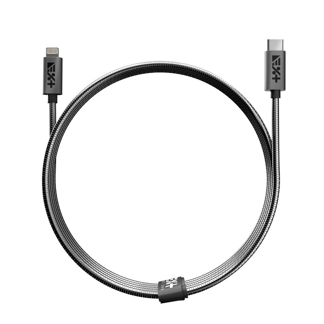 Next One USB-C to Lightning Metallic Cable Space Gray Next One USB-C to Lightning Metallic Cable Space Gray