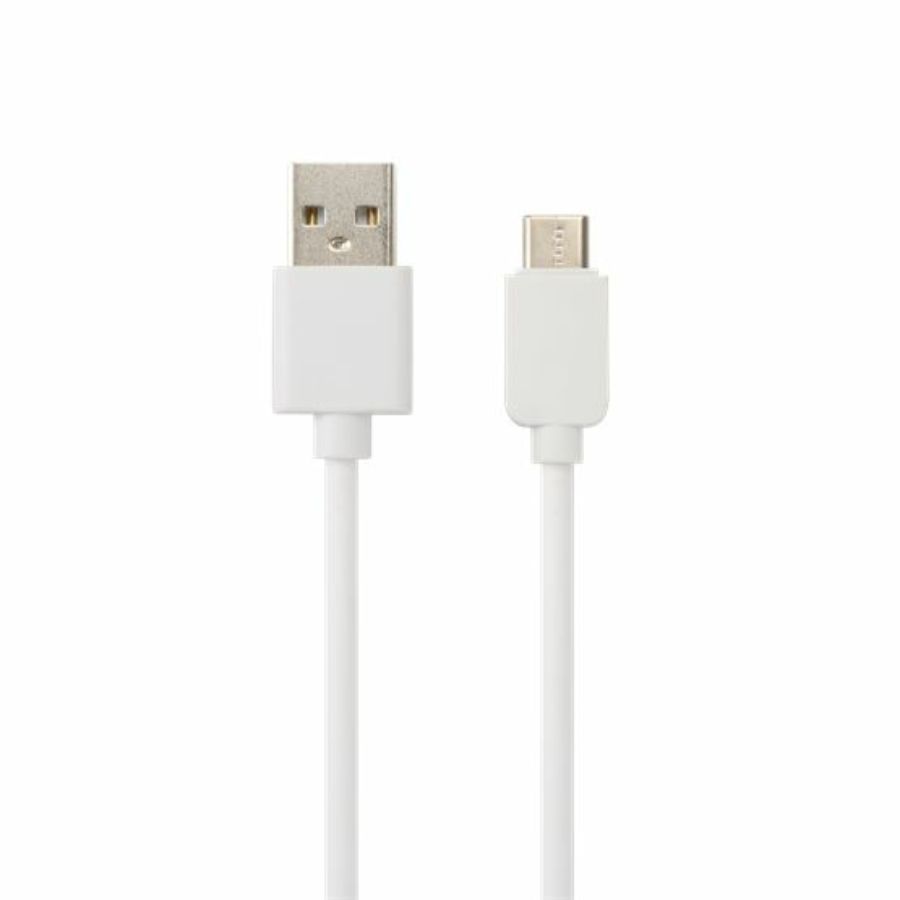 Avax USB-A to Type-C cable 1m White Avax USB-A to Type-C cable 1m White