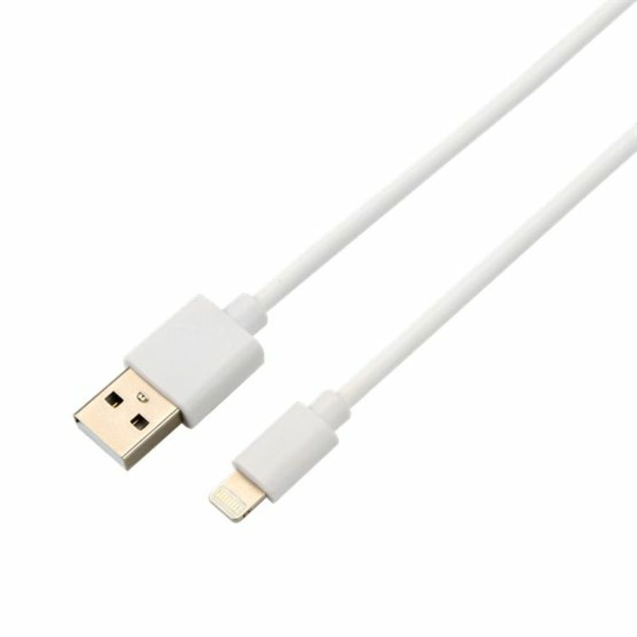 Avax USB-A to Lightning cable 1m White Avax USB-A to Lightning cable 1m White