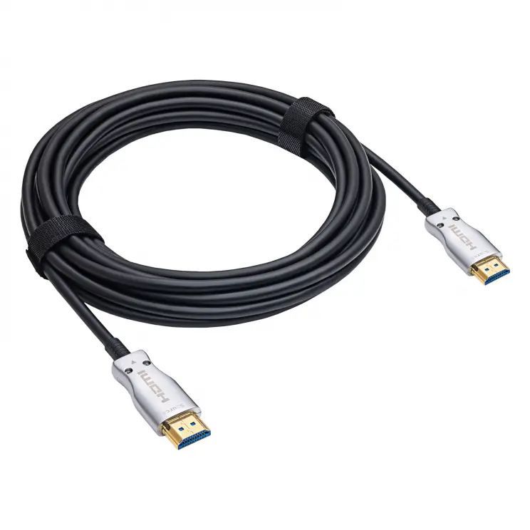 Akyga AK-HD-50L HDMI 2.1 Optical AOC Cable 5m Black Akyga AK-HD-50L HDMI 2.1 Optical AOC Cable 5m Black