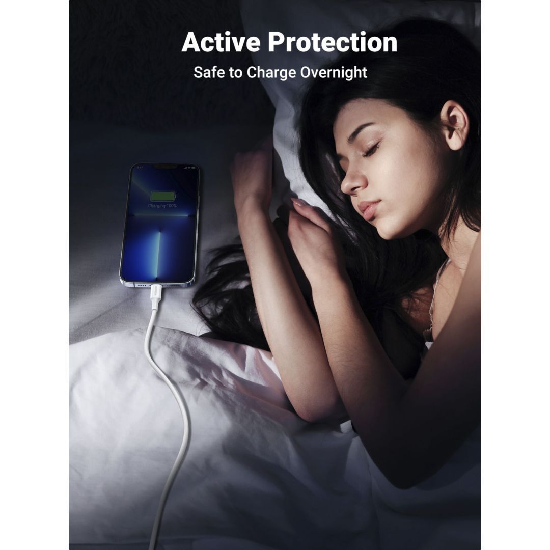 UGREEN Lightning To USB-A 2.0 Cable 1m White UGREEN Lightning To USB-A 2.0 Cable 1m White