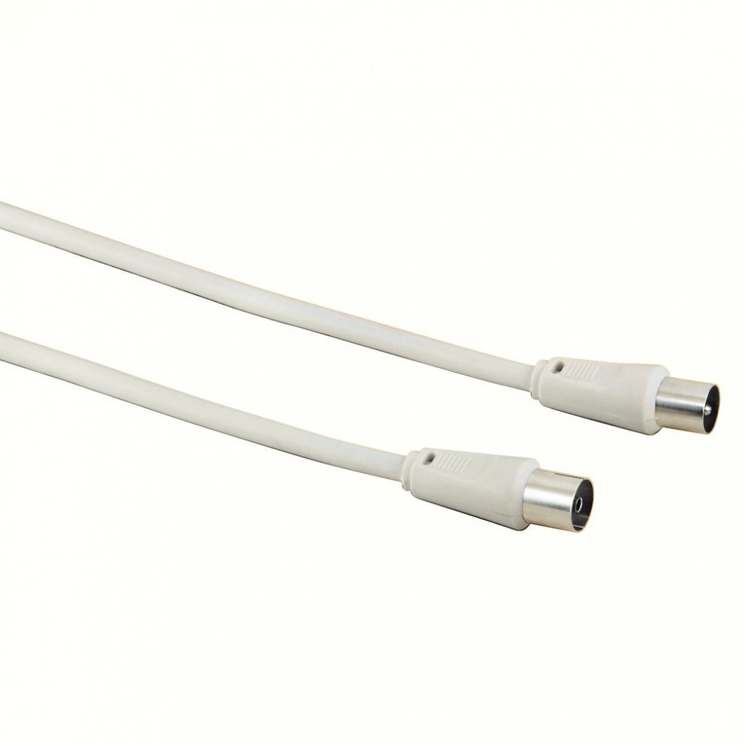 Hama ST 75dB duplán árnyékolt 7,5m antenna cable White Hama ST 75dB duplán árnyékolt 7,5m antenna cable White