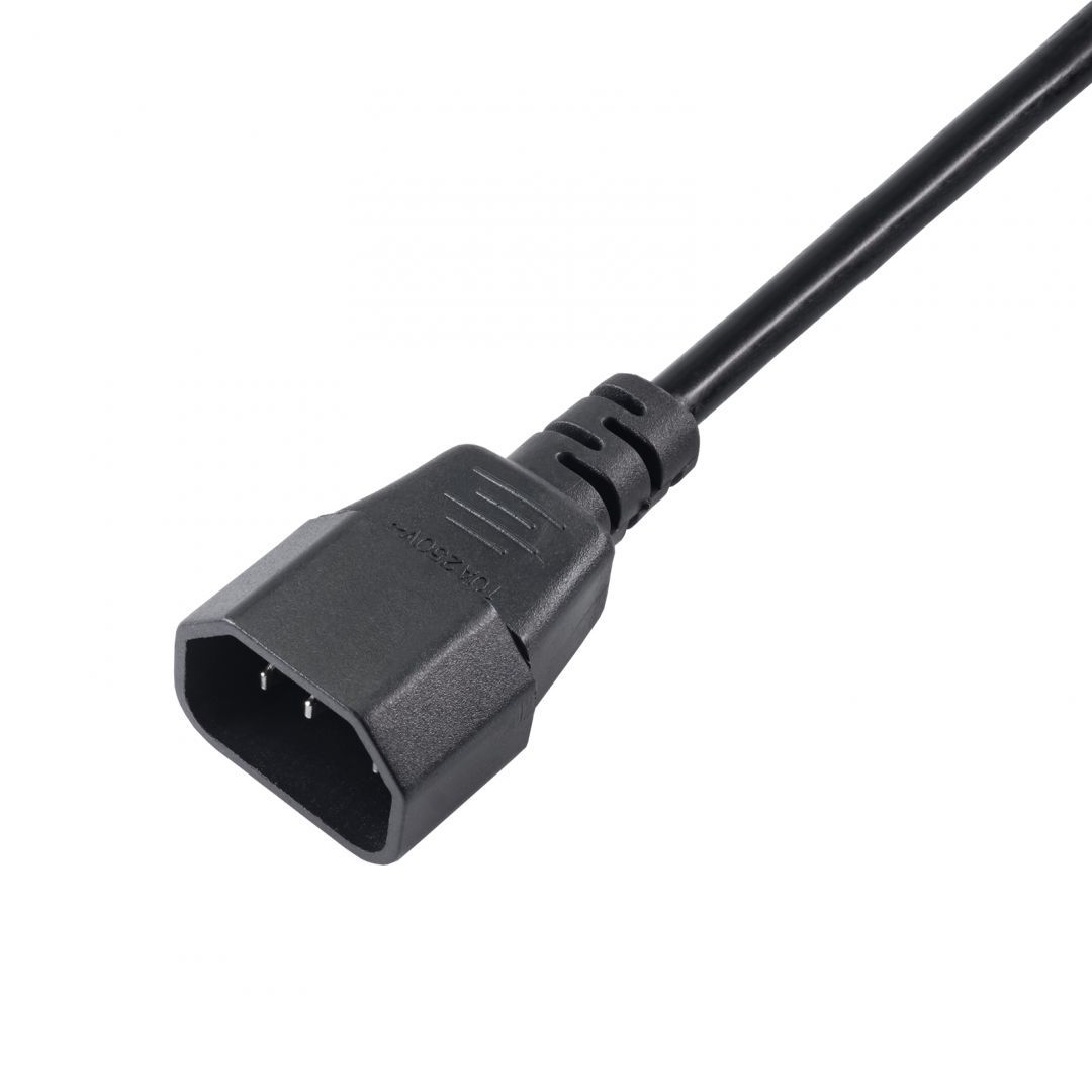 Akyga AK-PC-03C Power Cable CU CU IEC C13 / IEC C14 1,8m Akyga AK-PC-03C Power Cable CU CU IEC C13 / IEC C14 1,8m