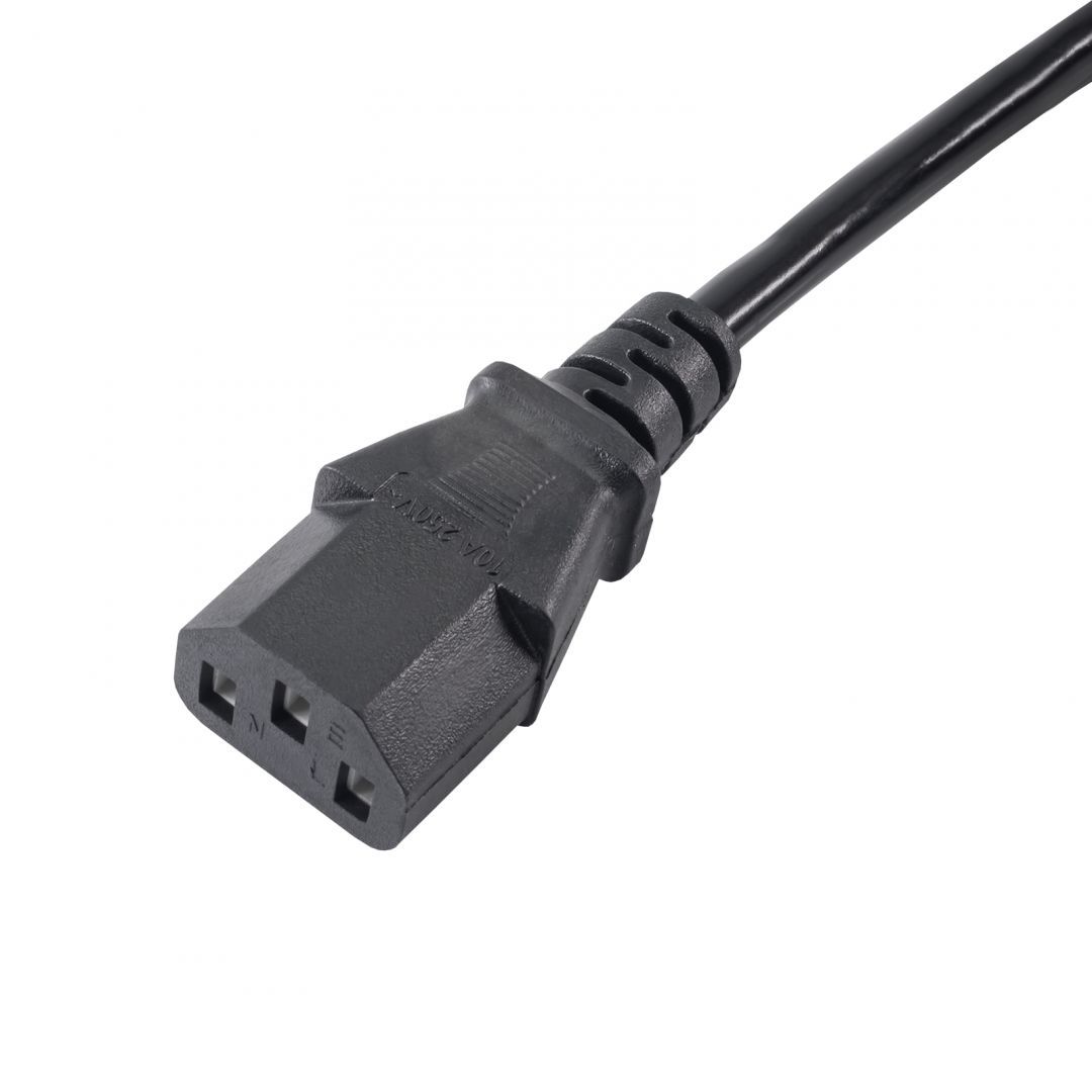 Akyga AK-PC-03C Power Cable CU CU IEC C13 / IEC C14 1,8m Akyga AK-PC-03C Power Cable CU CU IEC C13 / IEC C14 1,8m