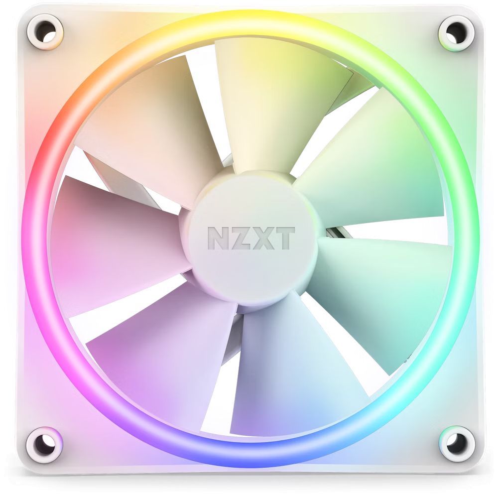 NZXT F120 RGB DUO White NZXT F120 RGB DUO White