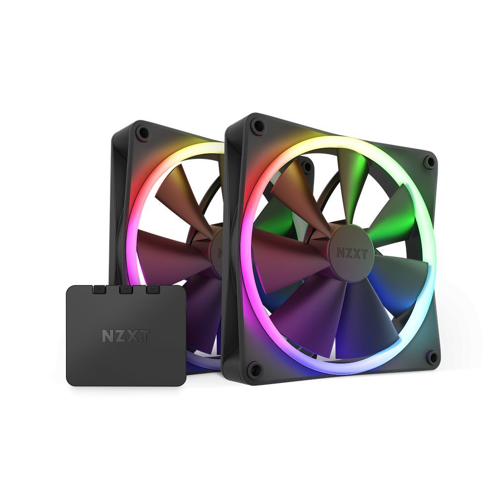 NZXT F140 RGB Twin Pack Black NZXT F140 RGB Twin Pack Black