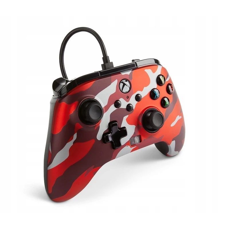 PowerA Enhanced Wired Controller for Xbox Series X|S Red Camo PowerA Enhanced Wired Controller for Xbox Series X|S Red Camo