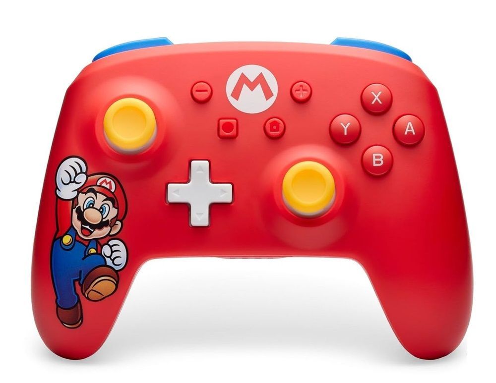 PowerA Wireless Controller for Nintendo Switch Mario Joy PowerA Wireless Controller for Nintendo Switch Mario Joy