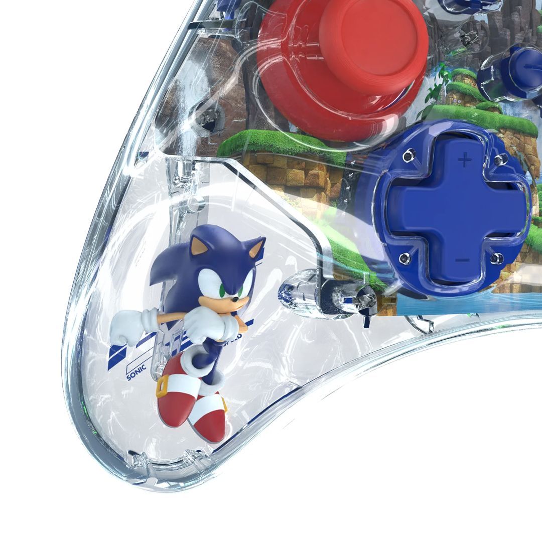 PDP Nintendo Switch REALMz Bluetooth Gamepad Sonic Green Hill Zone PDP Nintendo Switch REALMz Bluetooth Gamepad Sonic Green Hill Zone