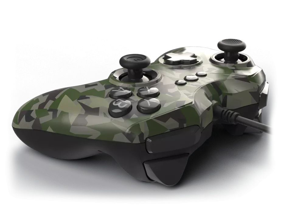 Nacon GC-100XF USB Wired Controller Gamepad Forest Camo Nacon GC-100XF USB Wired Controller Gamepad Forest Camo