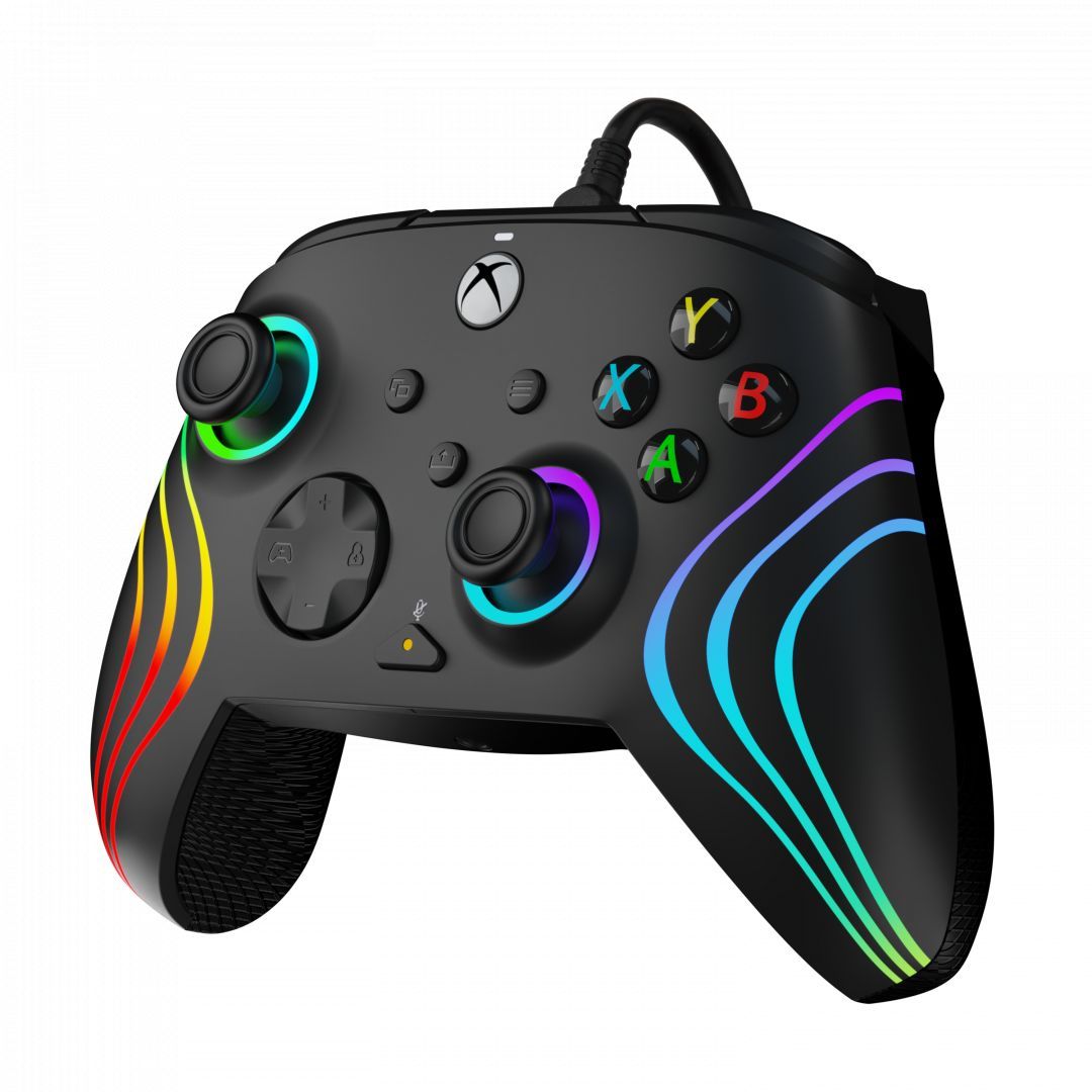 PDP Xbox Series X/S & PC USB Gamepad Black Afterglow Wave PDP Xbox Series X/S & PC USB Gamepad Black Afterglow Wave