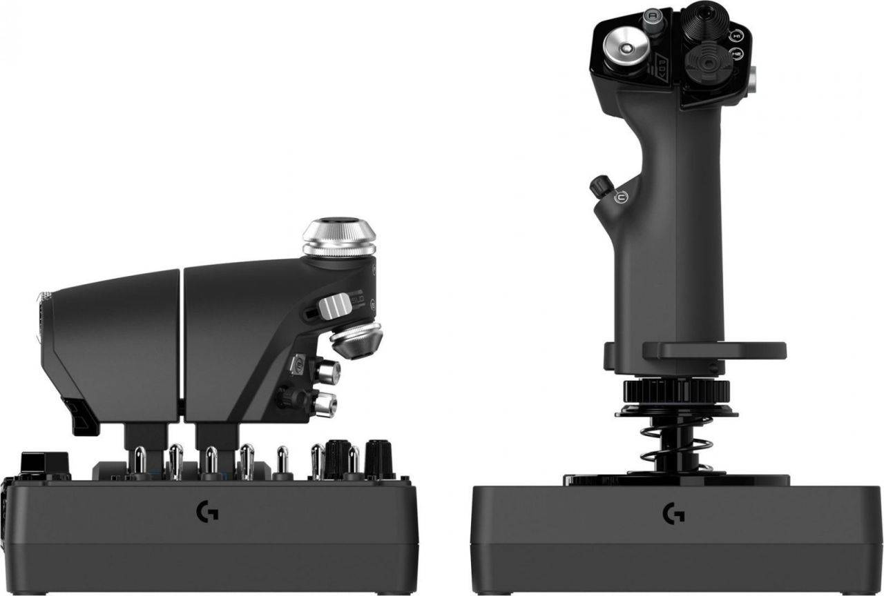 Logitech X56 H.O.T.A.S USB Joystick Black Logitech X56 H.O.T.A.S USB Joystick Black