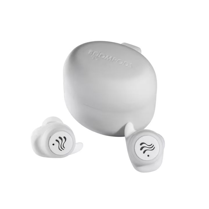 Boompods Soundwave Ocean True Wireless Bluetooth Headset White Boompods Soundwave Ocean True Wireless Bluetooth Headset White