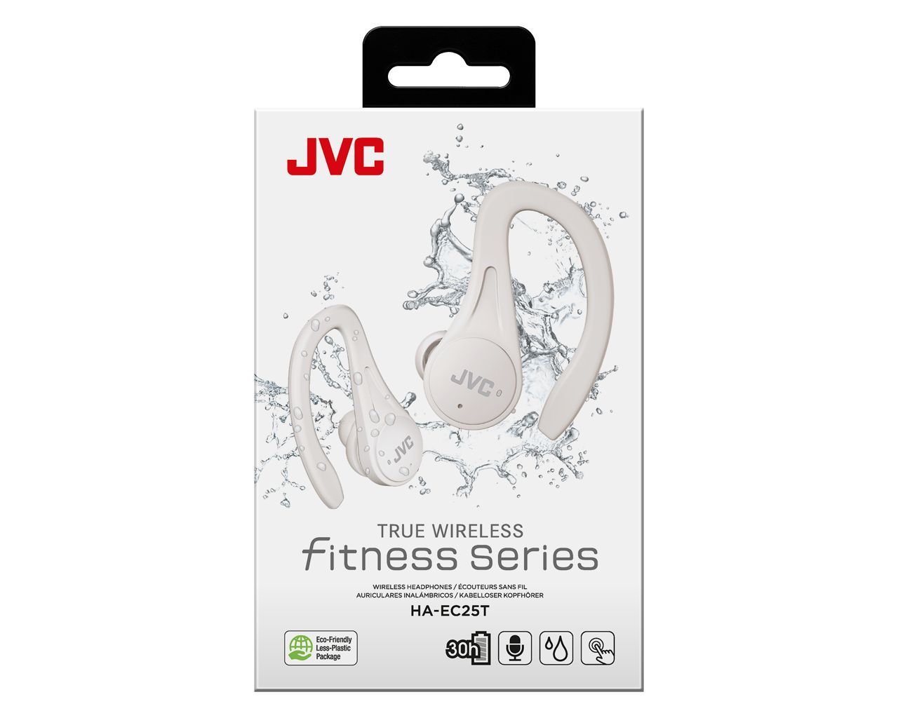 JVC HA-EC25T Sport Bluetooth Headset White JVC HA-EC25T Sport Bluetooth Headset White