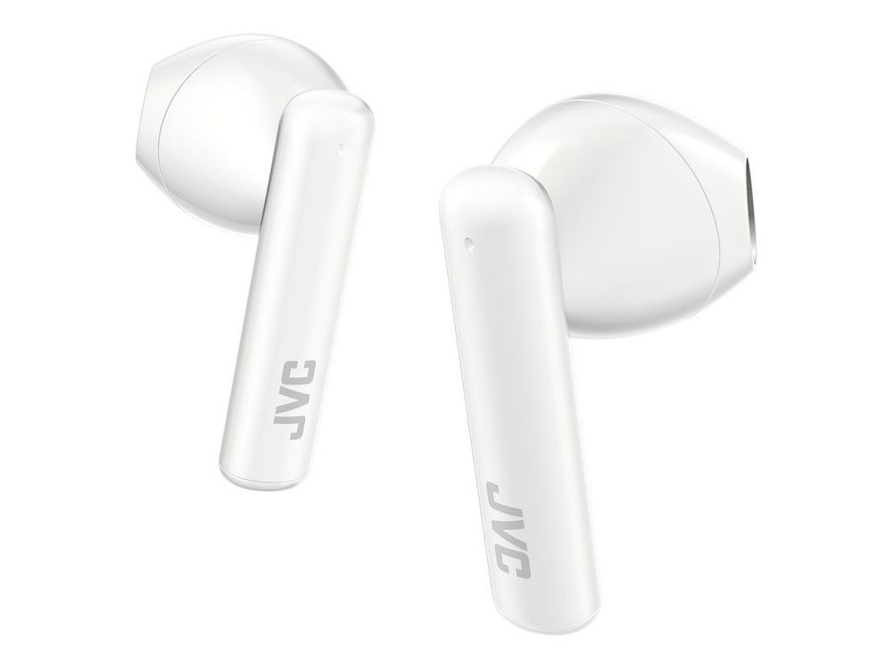 JVC HA-A4T Wireless earbuds with comfortable sound and long-lasting playtime White JVC HA-A4T Wireless earbuds with comfortable sound and long-lasting playtime White