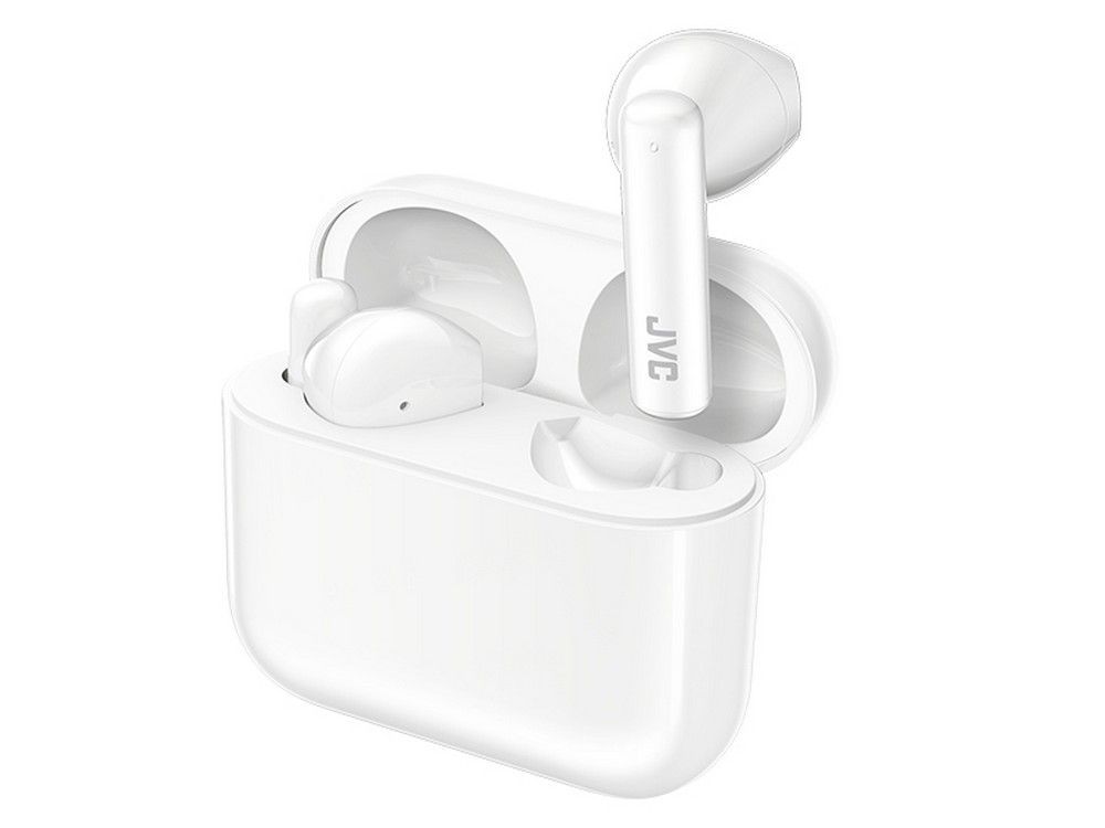 JVC HA-A4T Wireless earbuds with comfortable sound and long-lasting playtime White JVC HA-A4T Wireless earbuds with comfortable sound and long-lasting playtime White