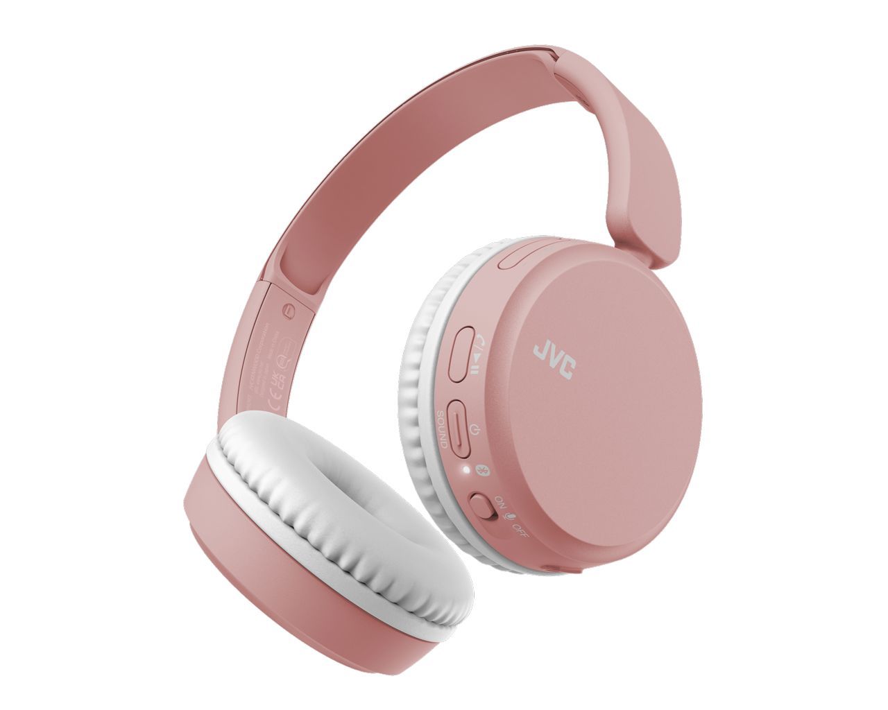 JVC HA-S36W Foldable Bluetooth on-ear Headphones Pink JVC HA-S36W Foldable Bluetooth on-ear Headphones Pink