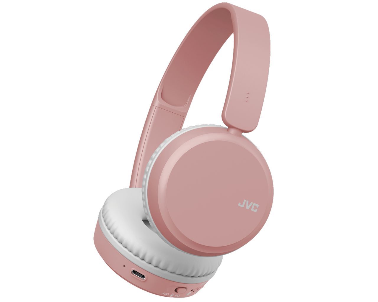 JVC HA-S36W Foldable Bluetooth on-ear Headphones Pink JVC HA-S36W Foldable Bluetooth on-ear Headphones Pink