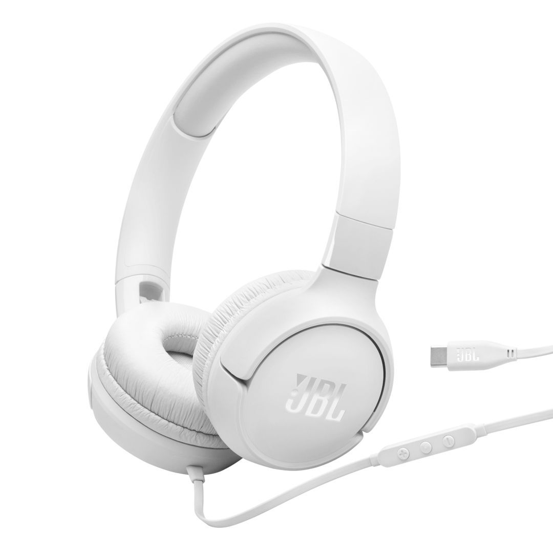 JBL Tune 520C USB-C Headset White JBL Tune 520C USB-C Headset White